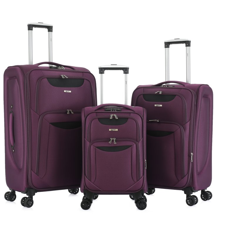 Everest Soft Shell Cases Wine/Black group shot