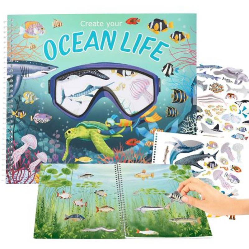 Create Your Ocean Life With Holofoil Stickers