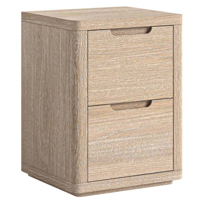 Aldiss Own Portobello 2 Drawer Bedside Table