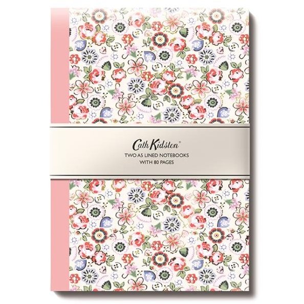 Cath Kidston A5 2 Notebooks Set
