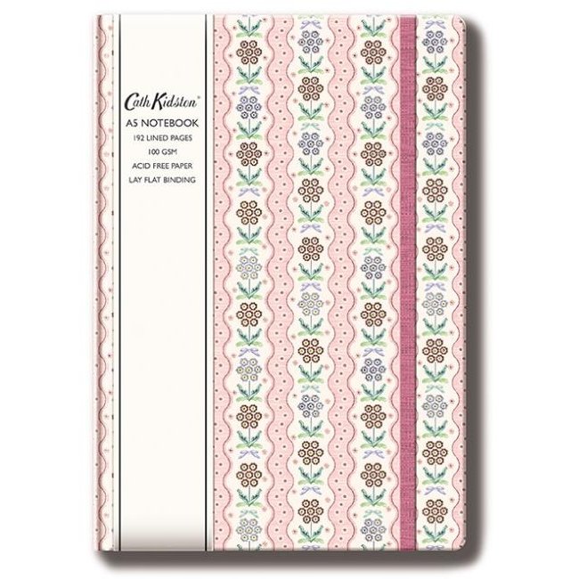 Cath Kidston A5 Notebook Hard Pink
