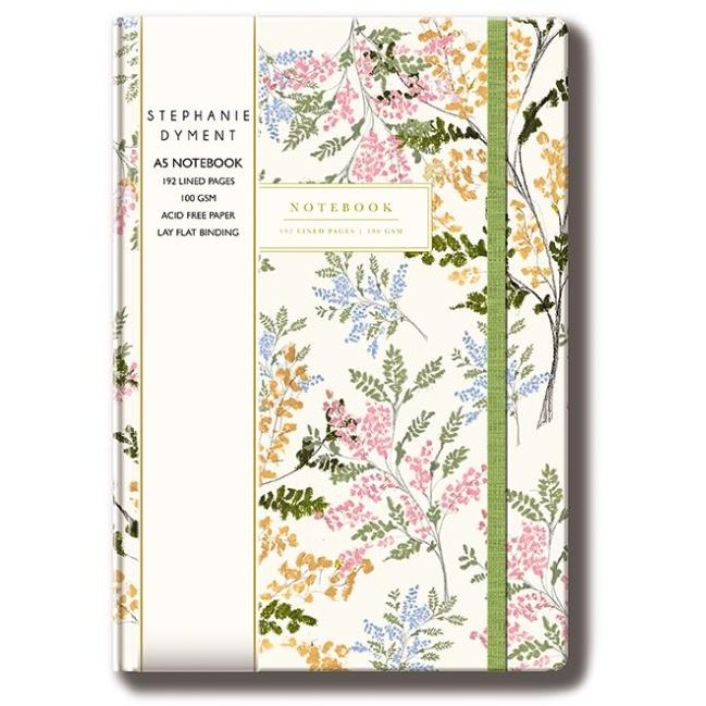 Stephanie Dyment A5 Notebook White