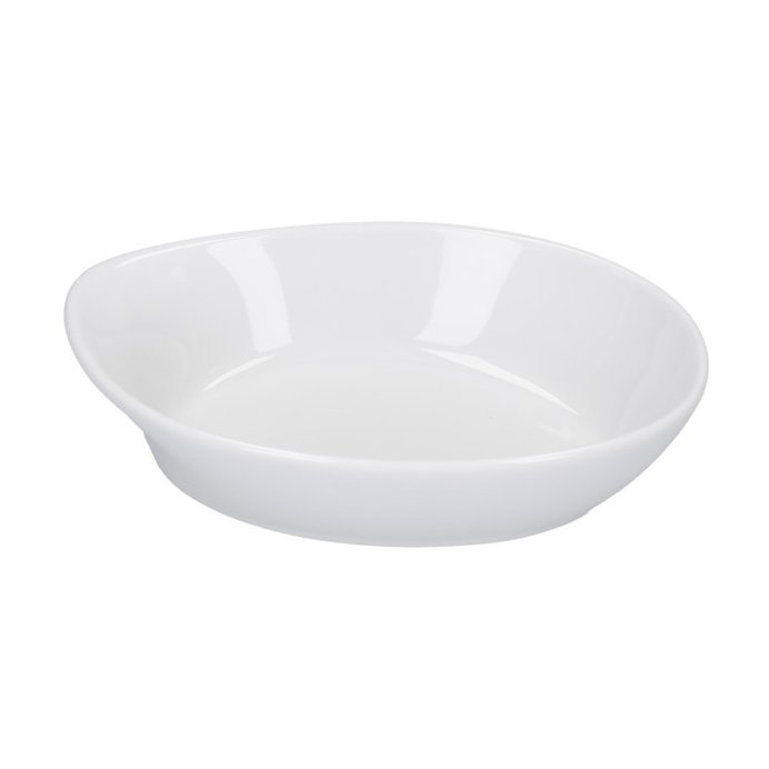 Mikasa Teardrop White Dip Dish
