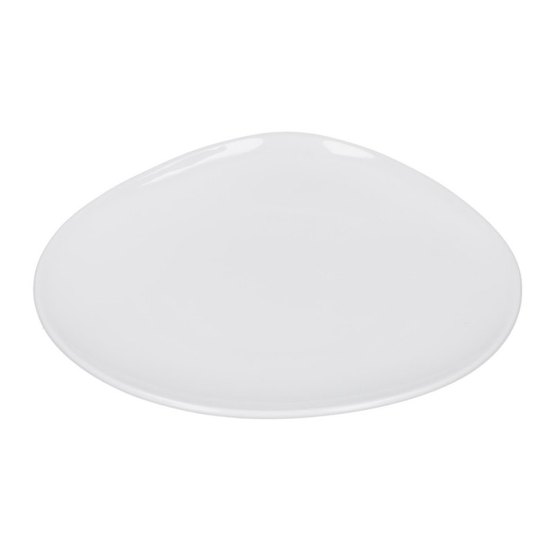Mikasa Teardrop White Plate 22cm