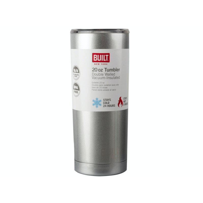 Built 20oz Double Walled Stainless Steel Water Tumbler