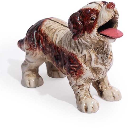 McGowan Rutherford McGowan Rutherford Cast Iron Springer Spaniel Dog Coin Bank