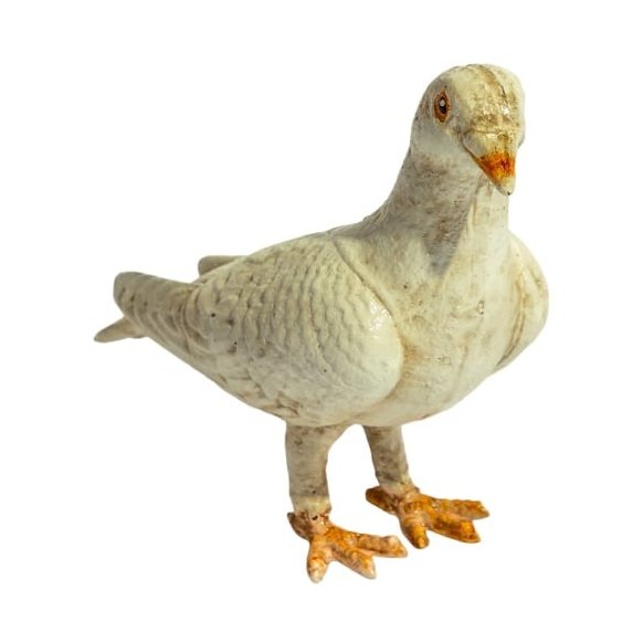 McGowan Rutherford McGowan Rutherford Cast Iron Standing White Dove Figure