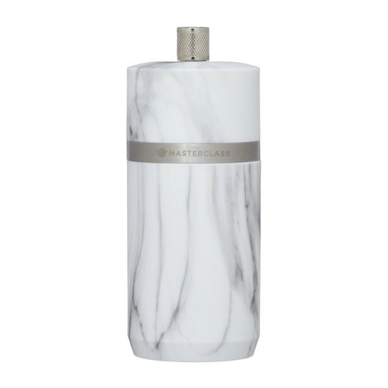 MasterClass Marble Salt Or Pepper Mill Marble