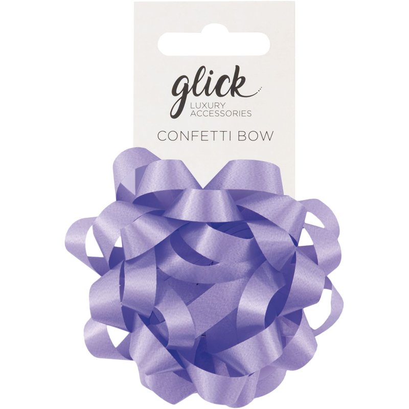 Glick Lilac Confetti Bow