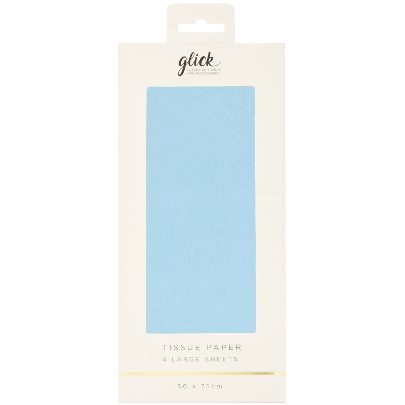 Glick Arctic Blue Tissue Paper