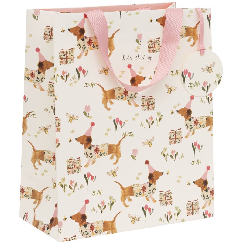 Glick Birthday Sausage Dog Bag Large