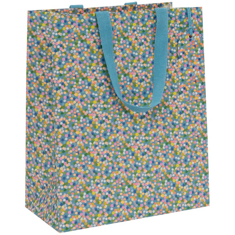 Glick Dotty Blue Bag Large