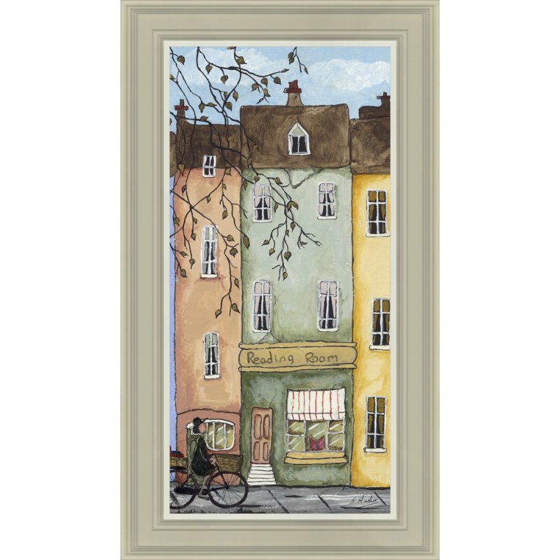 Artko Artko Reading Room Framed Print