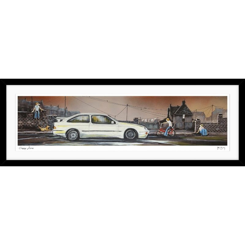 Artko Artko Cozzy Lovers Framed Print