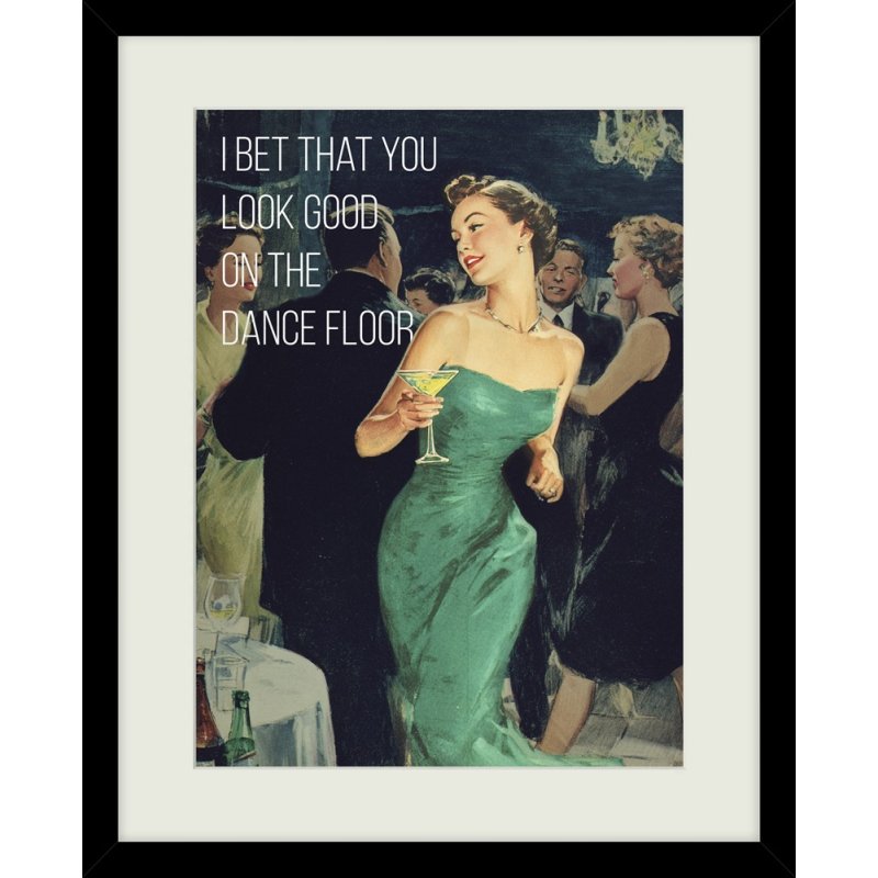 Artko Artko You Look Good On The Dancefloor A22 Framed Print