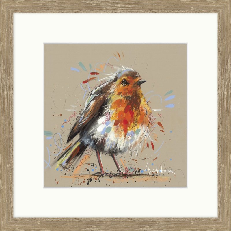 Artko Artko Round Robin Framed Print
