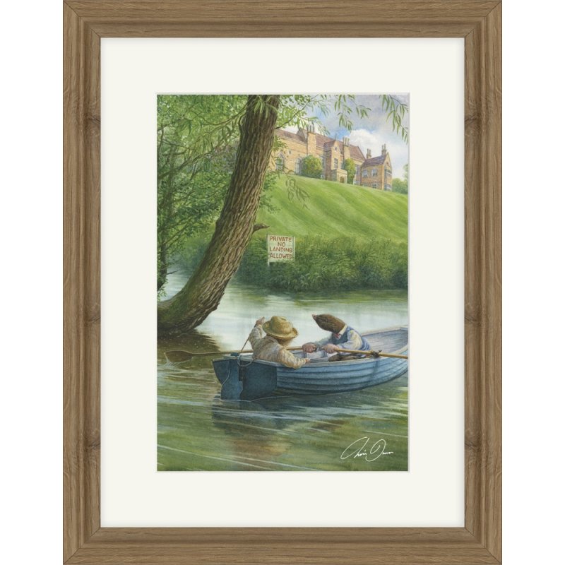 Artko Artko No Landing Allowed Framed Print