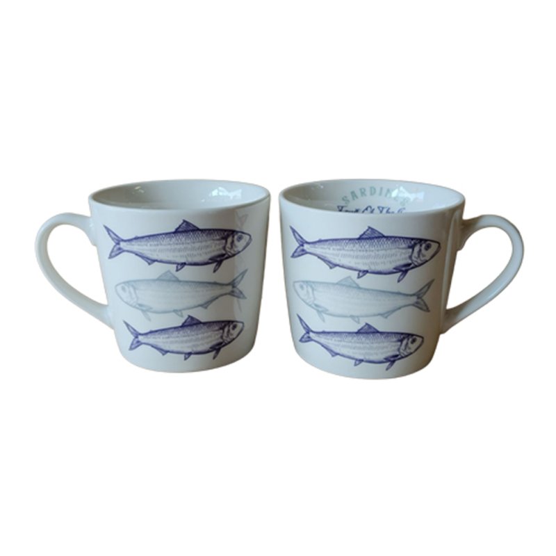 Candlelight Sardines Fish Mug