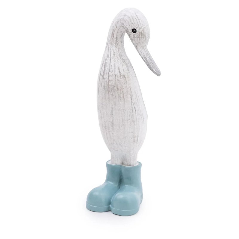 Candlelight Duck With Blue Wellies small