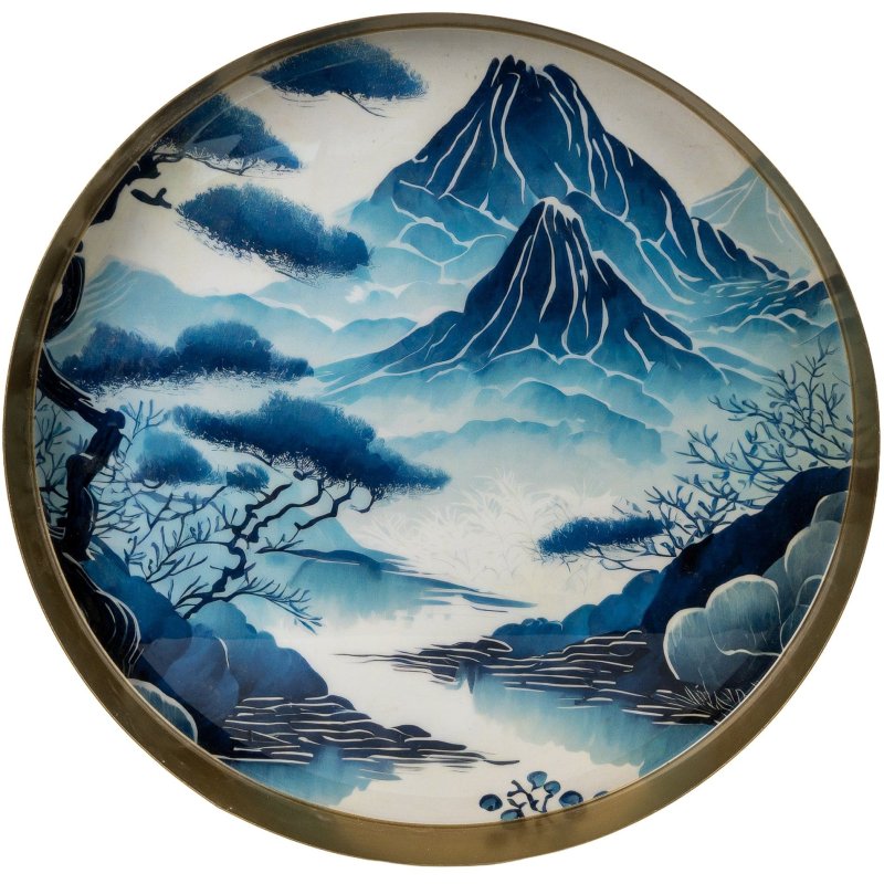 Candlelight The Silk Road Tianshui Metal Tray