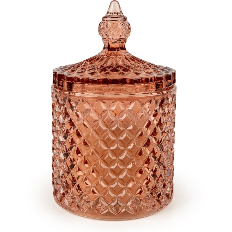 Candlelight The Silk Road Jhangye Round Candle Jar With Lid