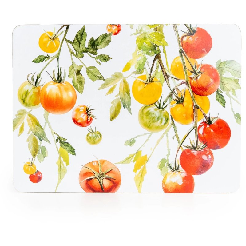 Candlelight Tomato Set Of 4 Placemats