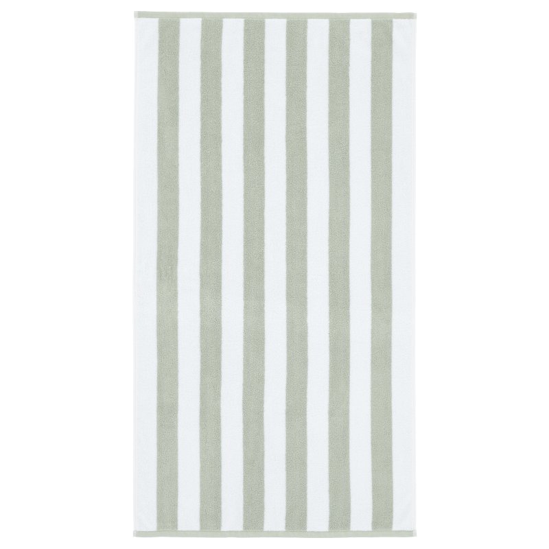 Bianca Bianca Reversible Stripe Sage Towels
