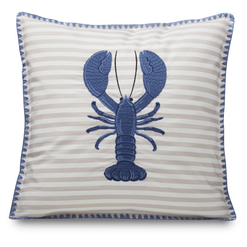 Catherine Lansfield Catherine Lansfield Lobster Blue Filled Cushion