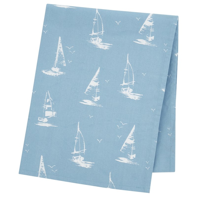 Catherine Lansfield Catherine Lansfield Salcombe Boats Blue Table Cloths