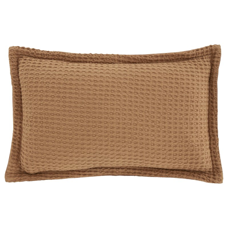 Pineapple Elephant Pineapple Elephant Jaipur Waffle Caramel Filled Cushion