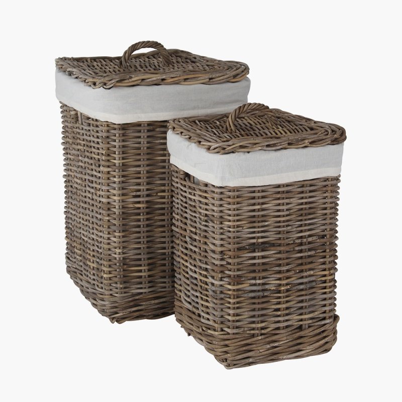 Pacific Kuba Square Linen Basket