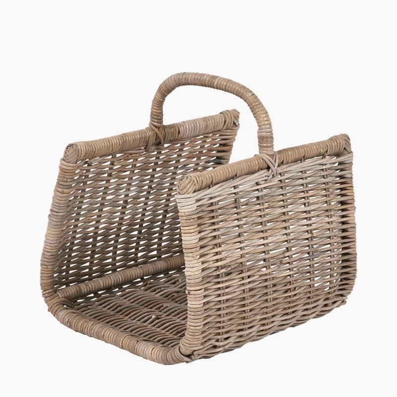 Pacific Grey Kubu Trug Basket