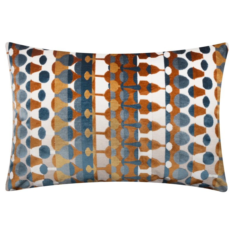 Furn Metro Abstract Cushion Ginger