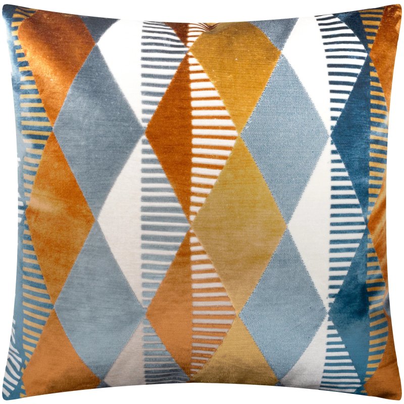 Furn Metro Harlequin Cushion Ginger