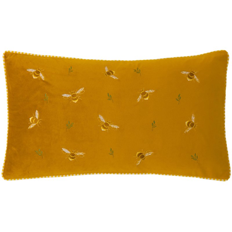Wylder Ramble Bees Cushion Honey