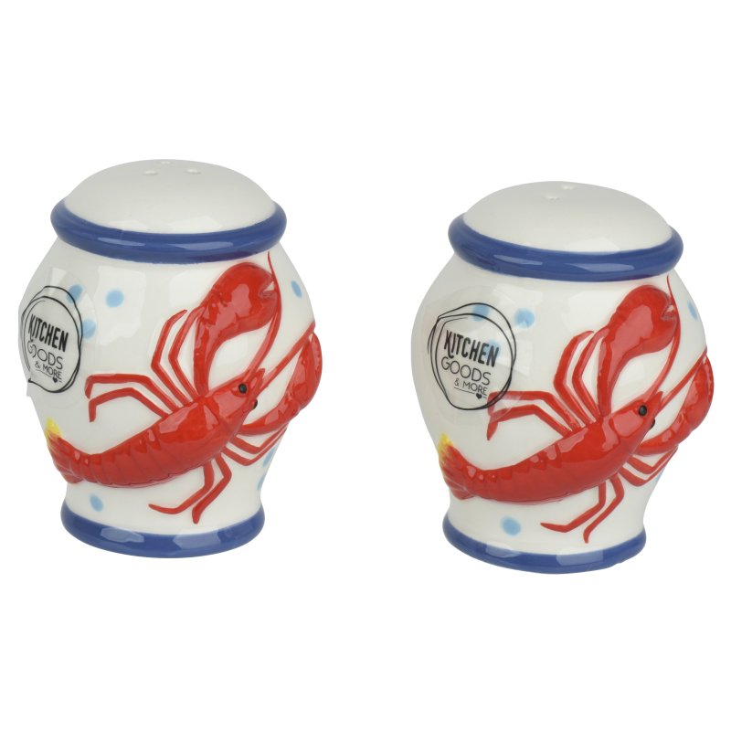 Kaemingk Kaemingk Lobster Salt and Pepper Pots