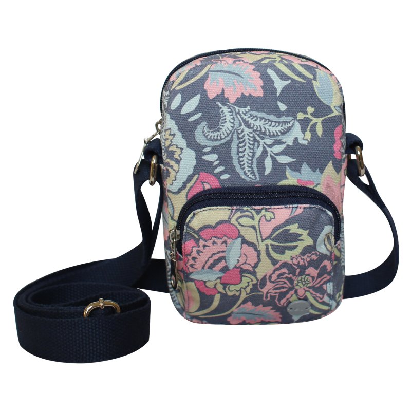 Earth Squared Blue Jacobean Phone Pouch