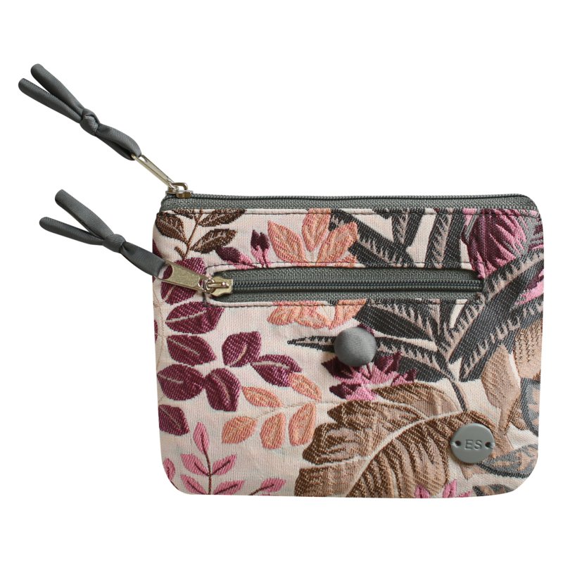 Earth Squared Pink Spring Jacquard Emily Purse