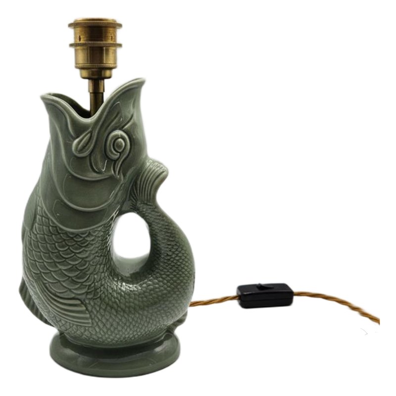 Original Gluggle Jug Lamp Sage