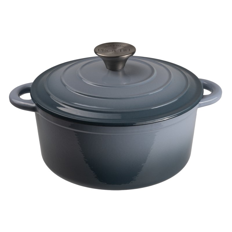 Simply Home Cast Iron Casseroles Sea Salt Blue small