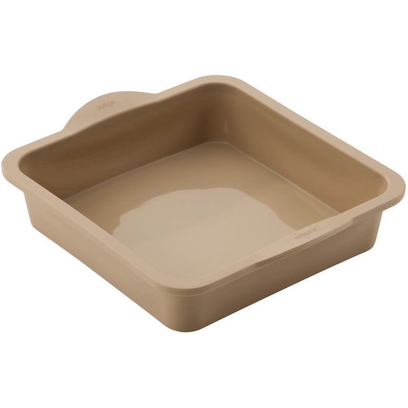 Judge Silicone Hazelnut 20cm Square Cake Tin