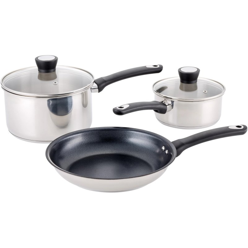 Judge Essential 3 Piece Non Stick Pan Set