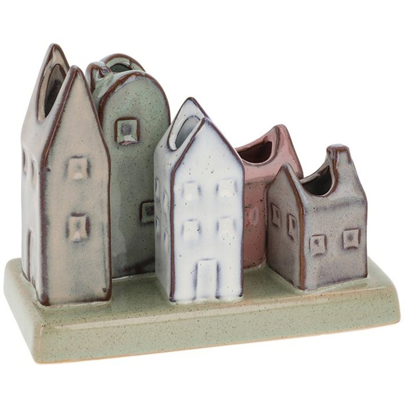 Shudehill Petite Pottery 5 Stem Houses