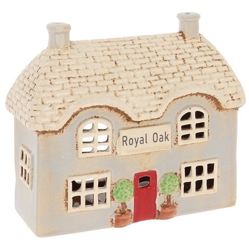 Shudehill Village Pottery Royal Oak Pub Tealight Holder