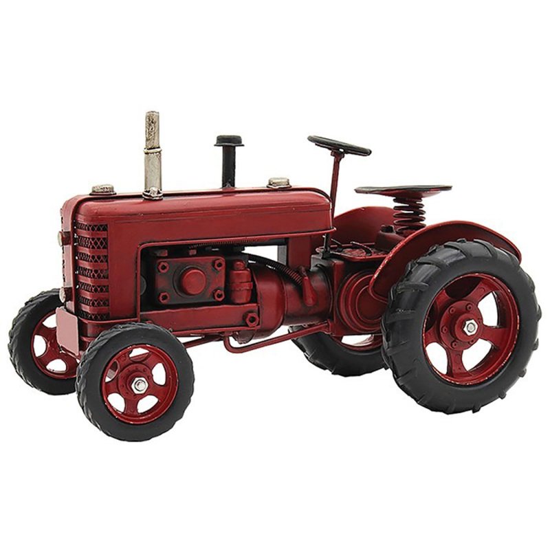 Shudehill Tin Transport Tractor Red