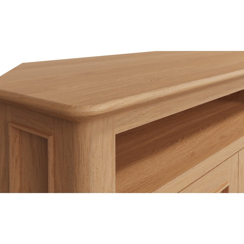 Coastal corner cheap tv stand