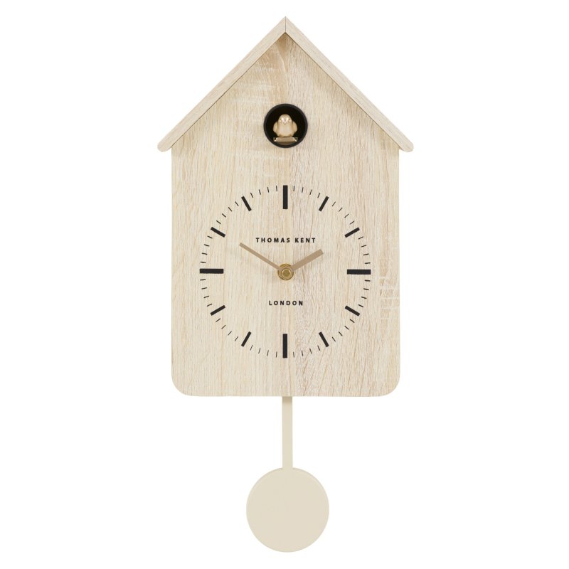 Thomas Kent Cuckoo Clock Washed Oak