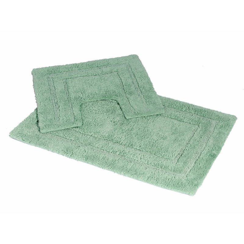 Showerdrape Pinnacle 2 Piece Bath Mat Set Spearmint