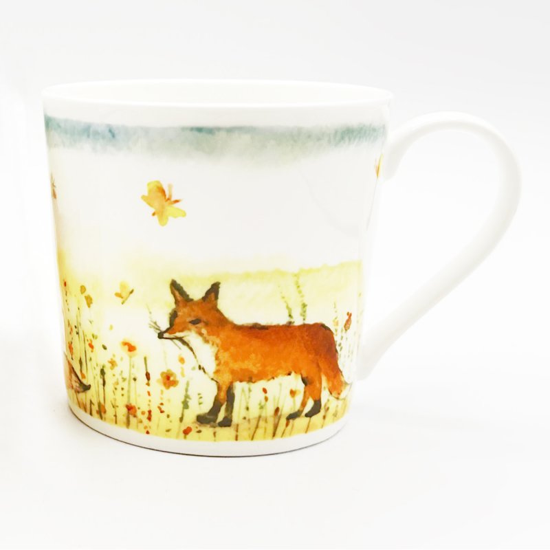 Just Mugs Dorset Mug Countryside Animal Fox front