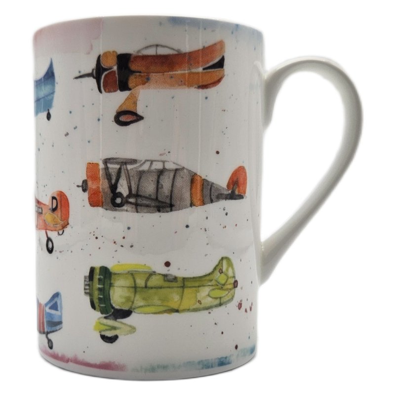 Just Mugs Norfolk Mug Mode Of Transport Plane